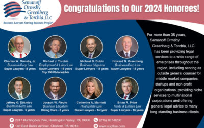 Congratulations to Our 2024 Super Lawyers® and Rising Stars®!