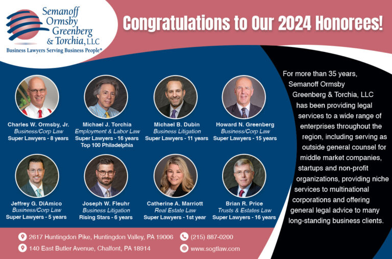Congratulations to Our 2024 Super Lawyers® and Rising Stars®!